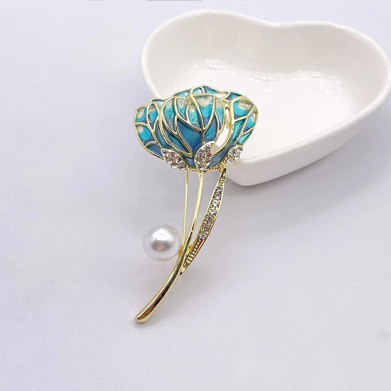 Flying Bird Brooch Pin