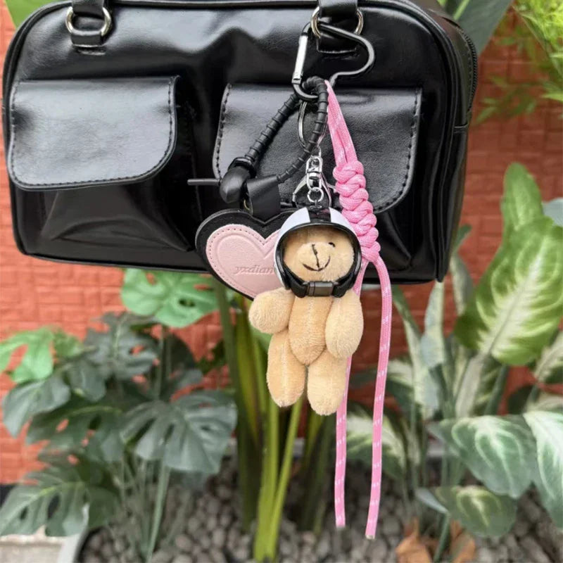 Helmet Bear Pendant