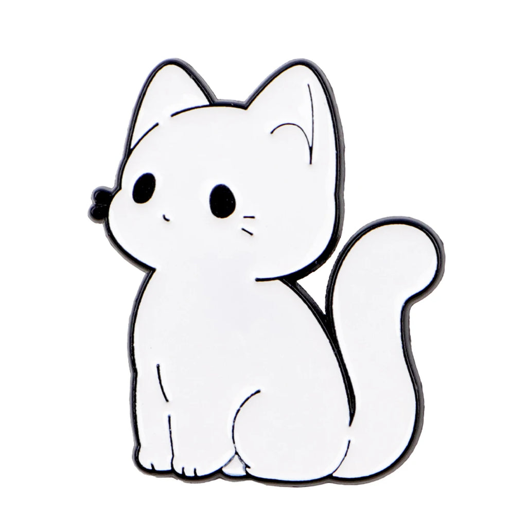Cat Lover Enamel Pin – Fun Gift Jewelry
