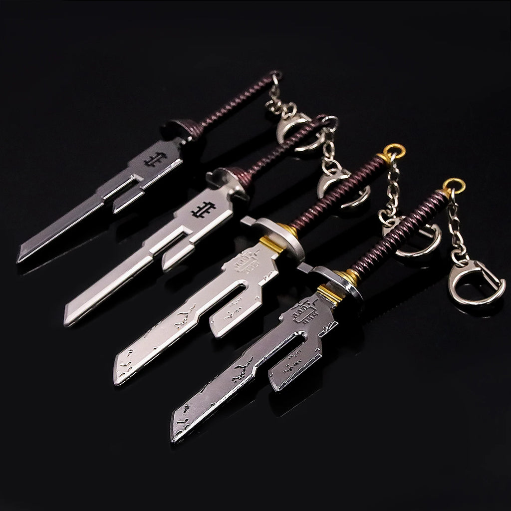 Jujutsu Kaisen Keyring – Nanami, Fushiguro & Toji Weapon Model Pendant