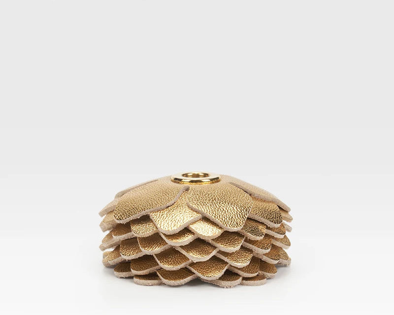 Versatile Cat-Shaped Leather Keychain & Bag Decoration