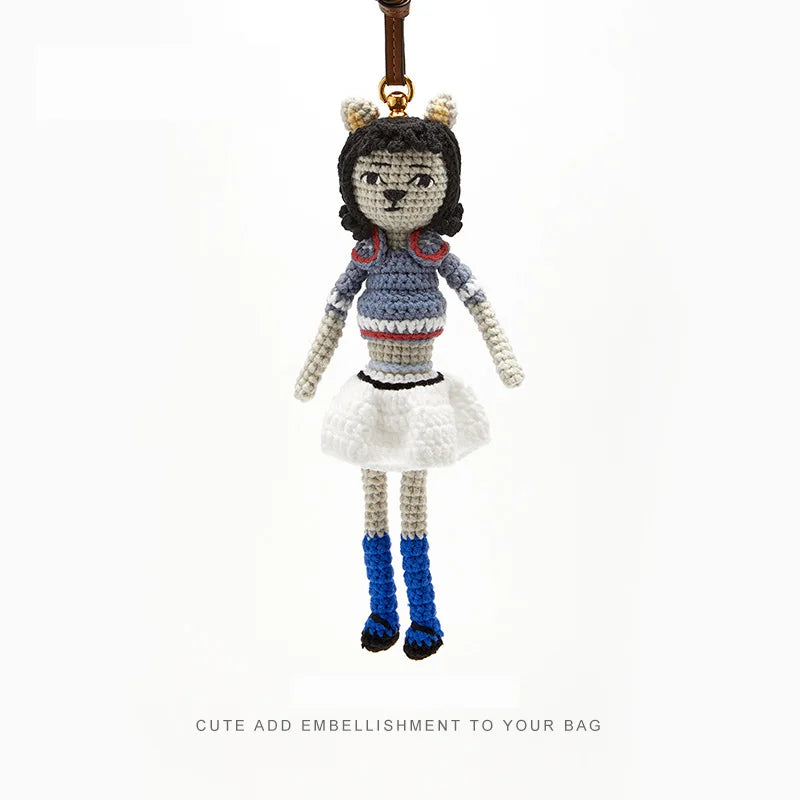 Knit Doll Pendant – Adorable Bag Accessory