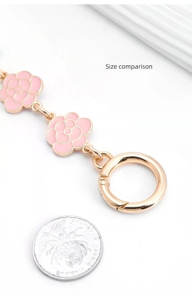 Pink Shoulder Bag Extension Chain