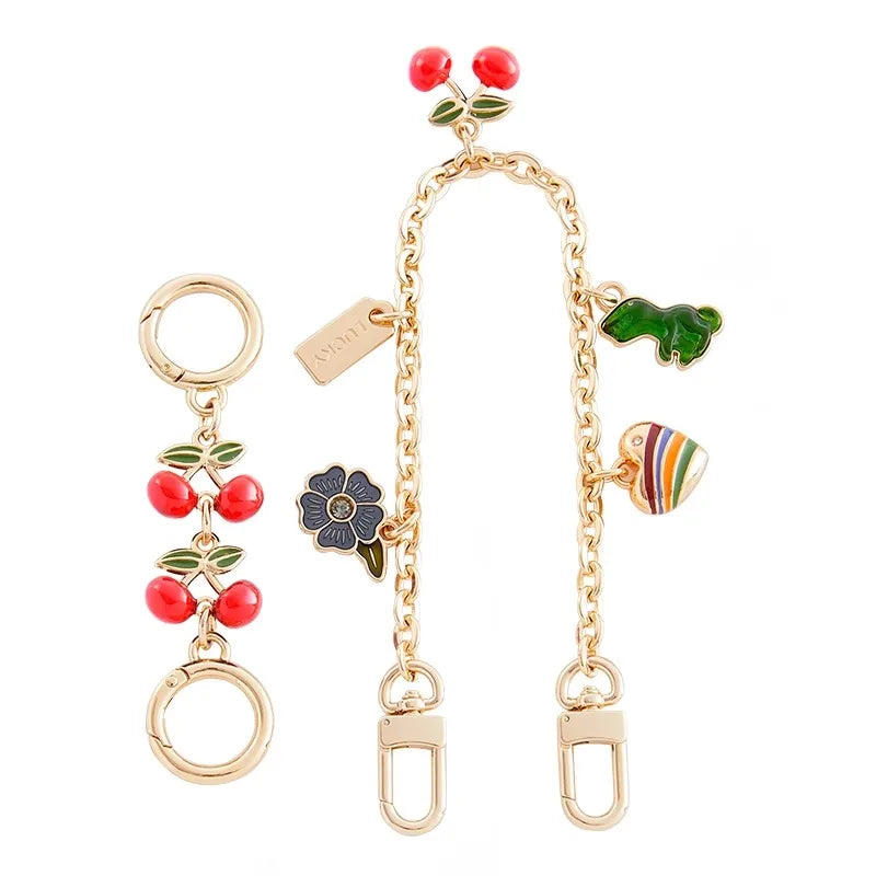 Cherry Shoulder Strap Chain – Bag Accessory
