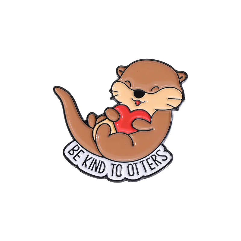 Frog, Rabbit & Duck Pins – Cute Animal Badges