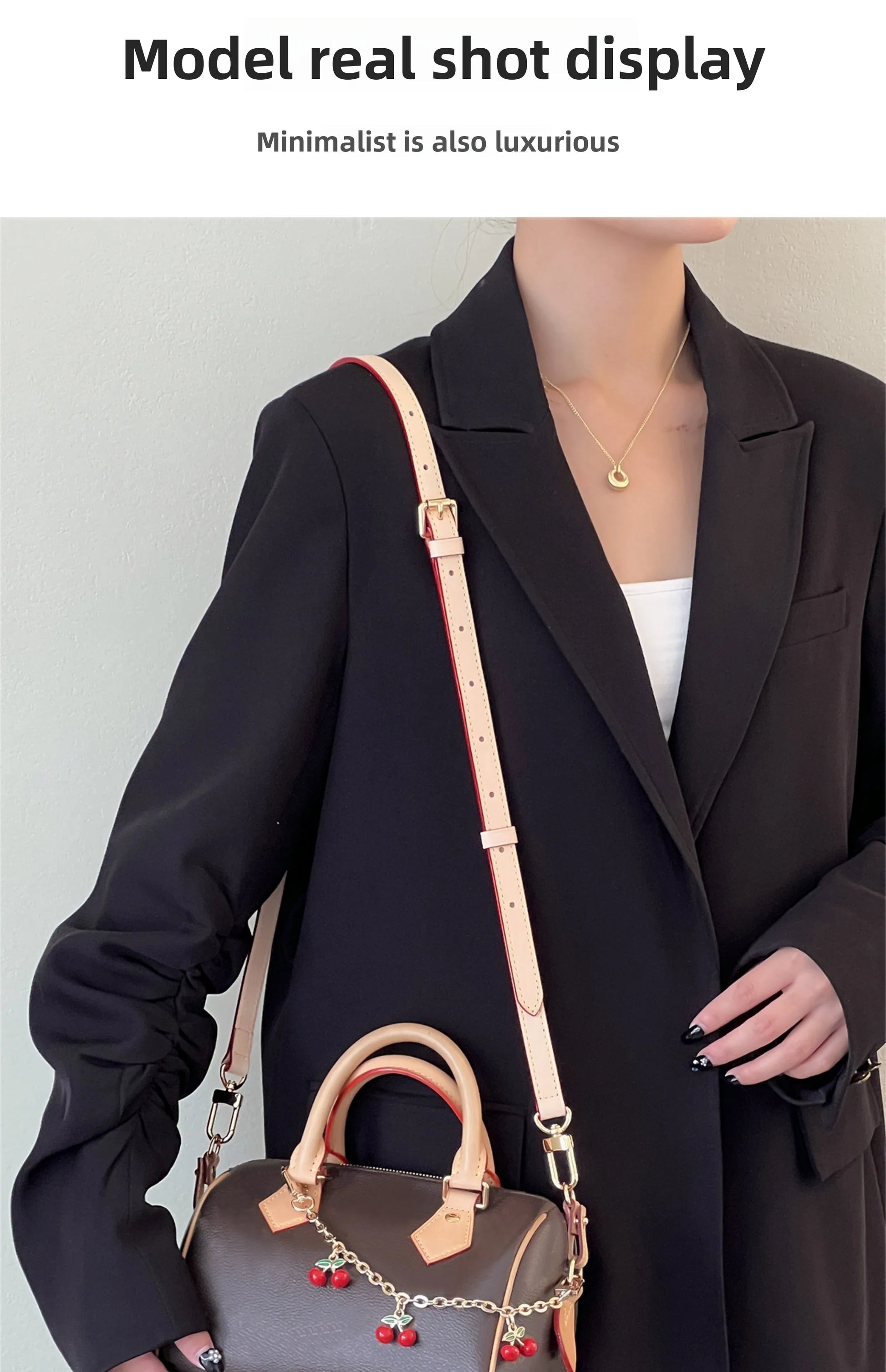 Cherry Extension Chain – Elegant Bag Accessory