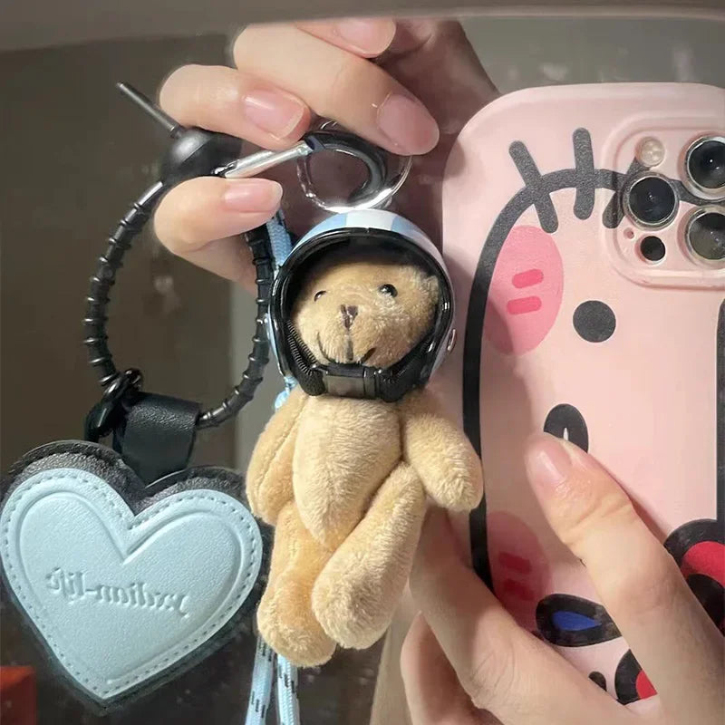 Helmet Bear Pendant