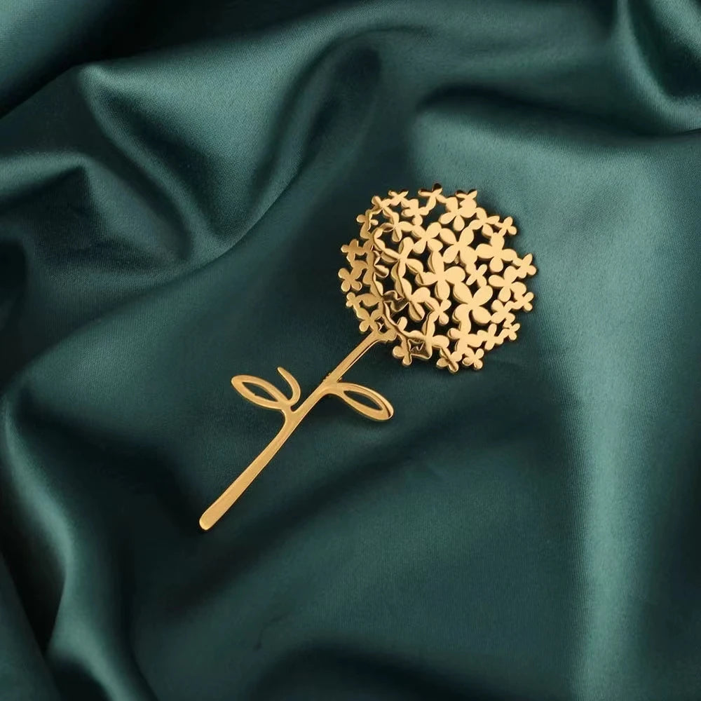 Dandelion Heart Palpitations Brooch