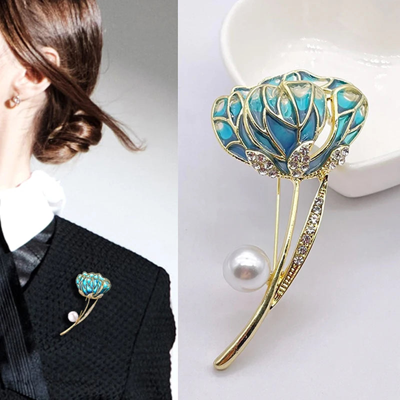 Flying Bird Brooch Pin