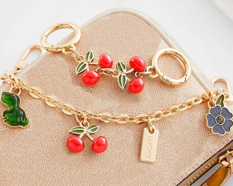 Cherry Shoulder Strap Chain – Bag Accessory