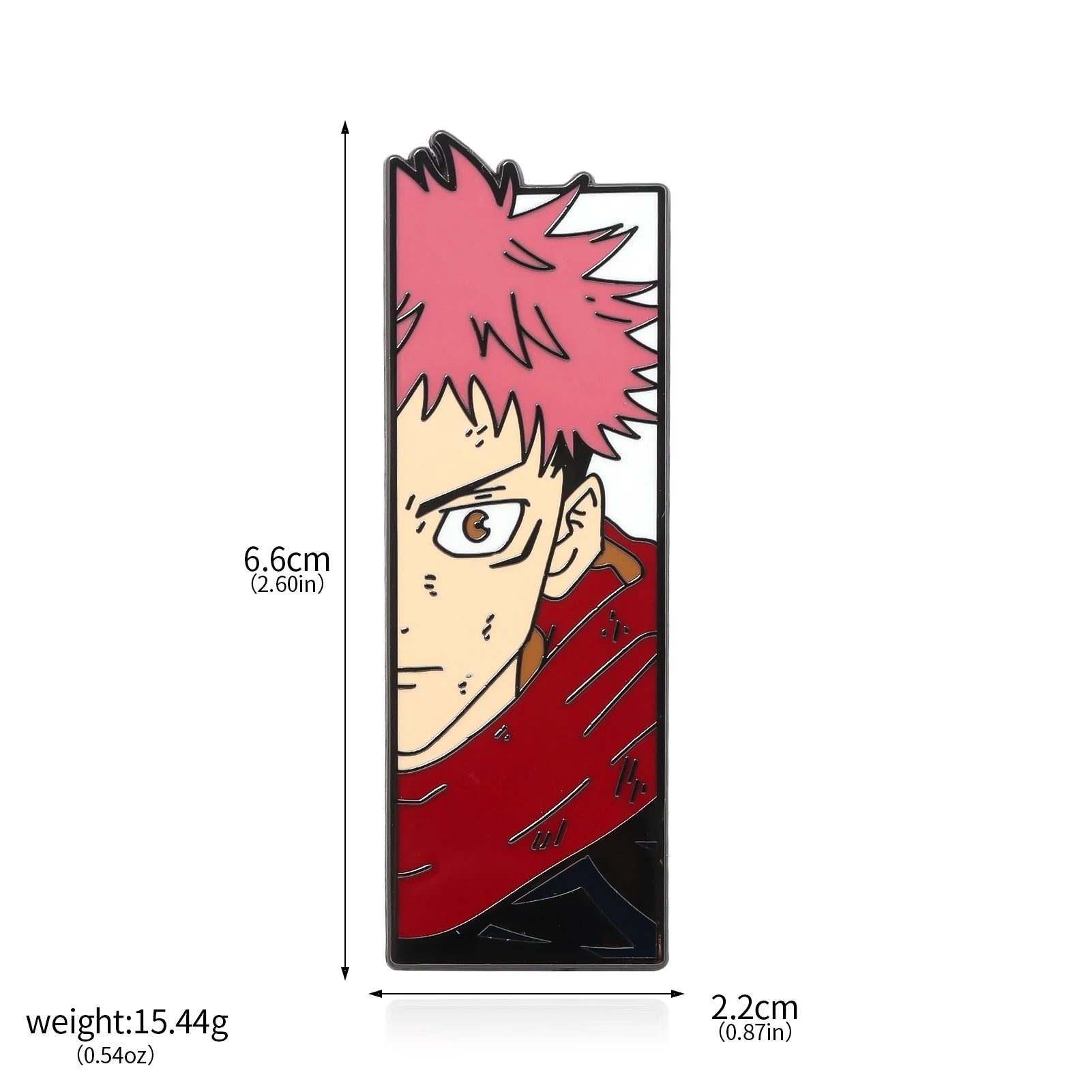 Jujutsu Kaisen sukuna yuji Enamel Brooch – Anime Lapel Pin for Fans & Collectors