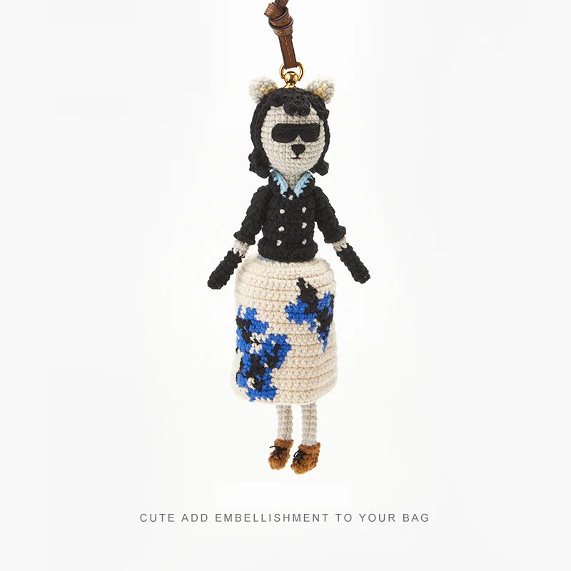 Knit Doll Pendant – Adorable Bag Accessory