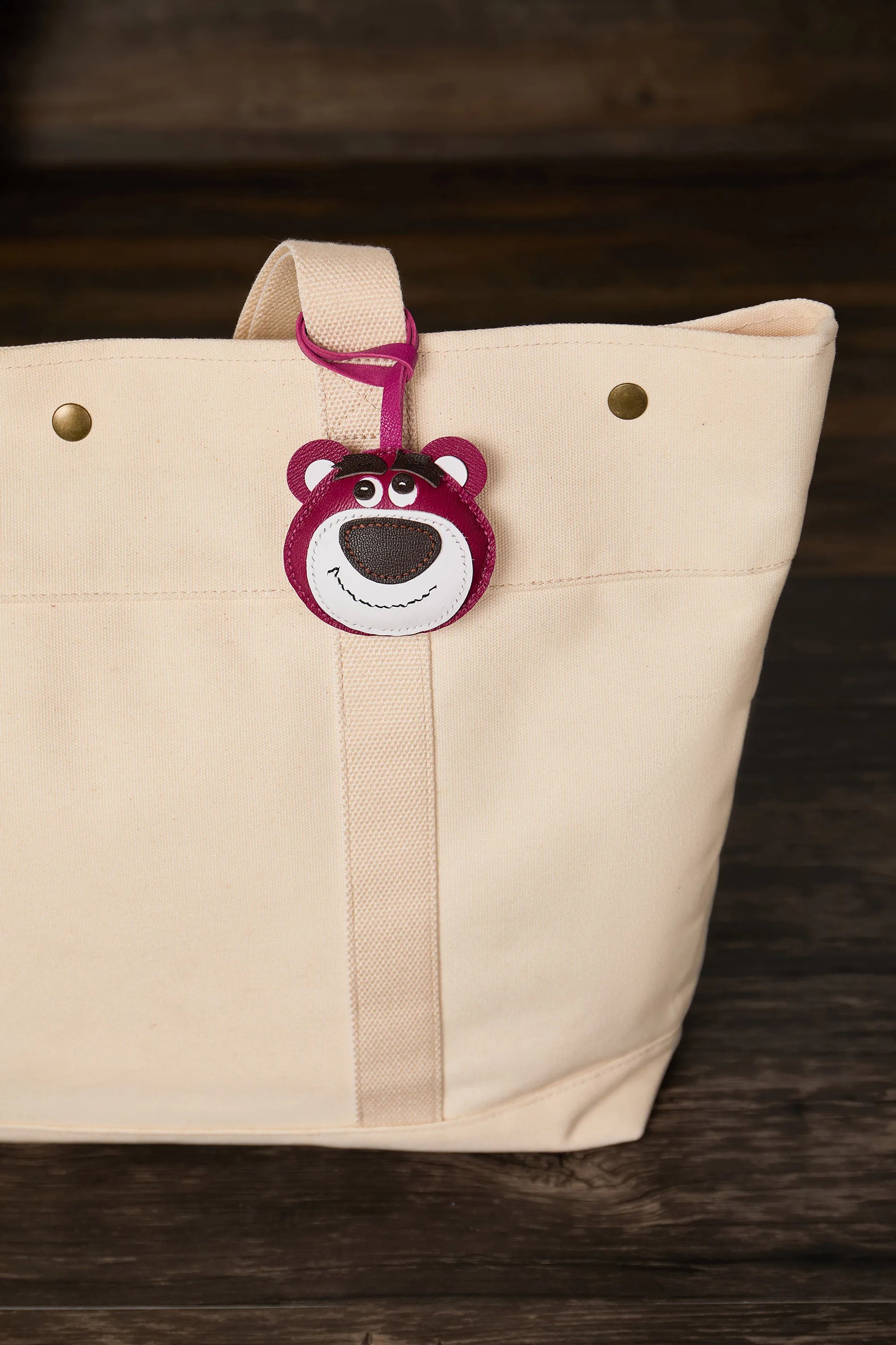 Leather Scarecrow Pendant – Bag & Car Charm