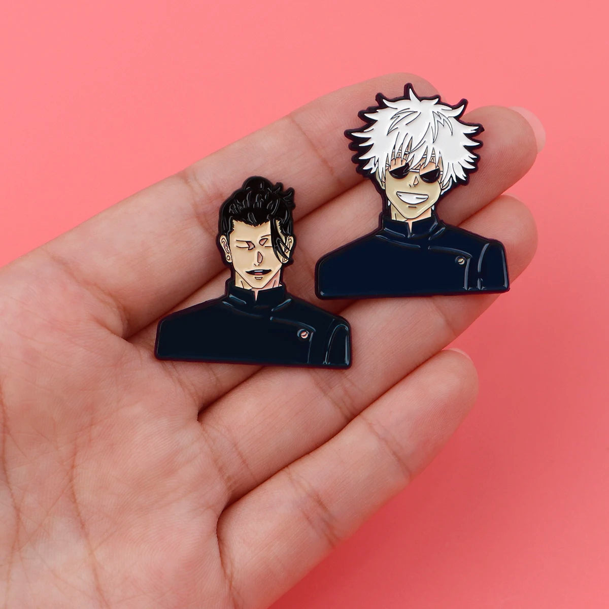 Gojo Satoru Badge – Anime Briefcase & Backpack Pin