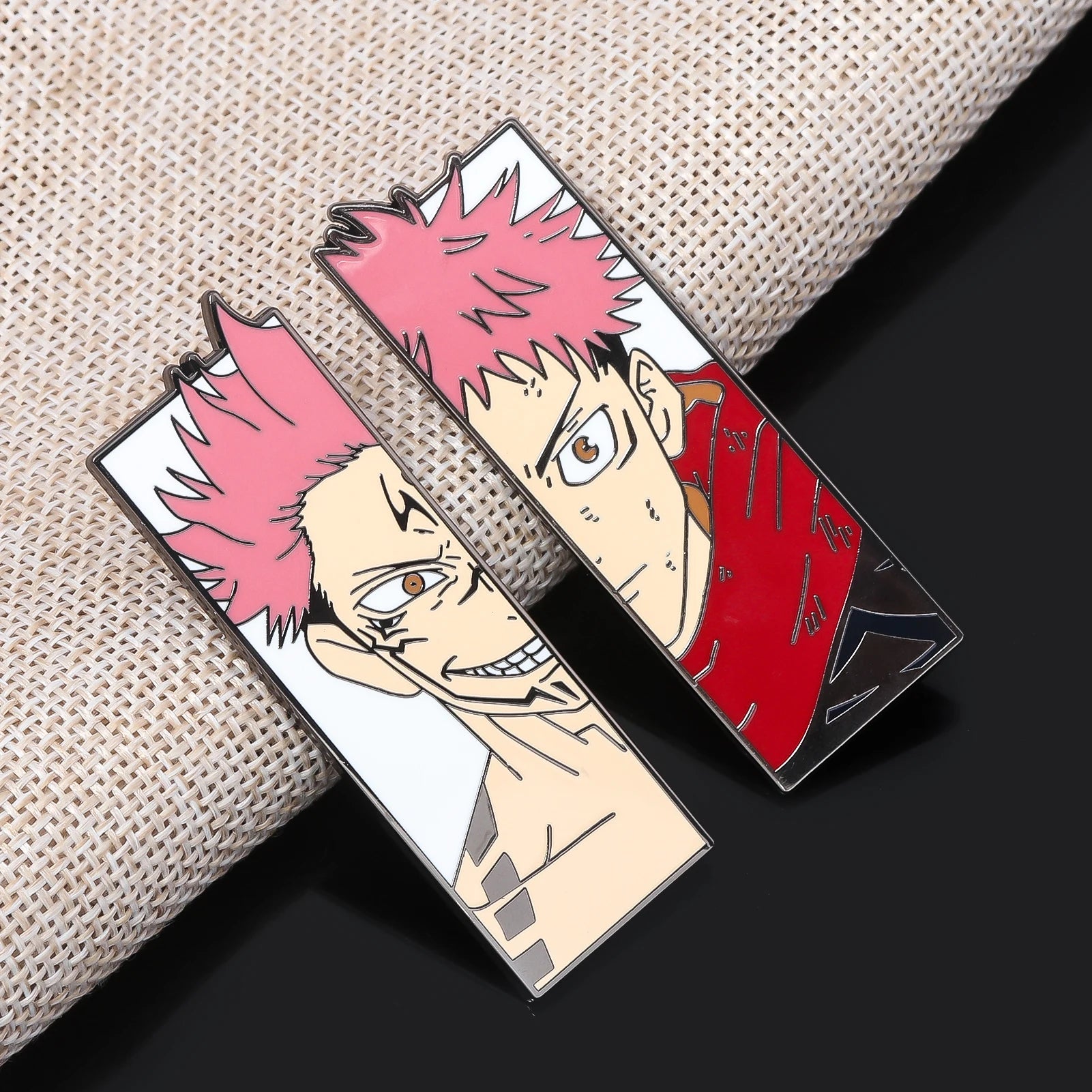 Jujutsu Kaisen sukuna yuji Enamel Brooch – Anime Lapel Pin for Fans & Collectors