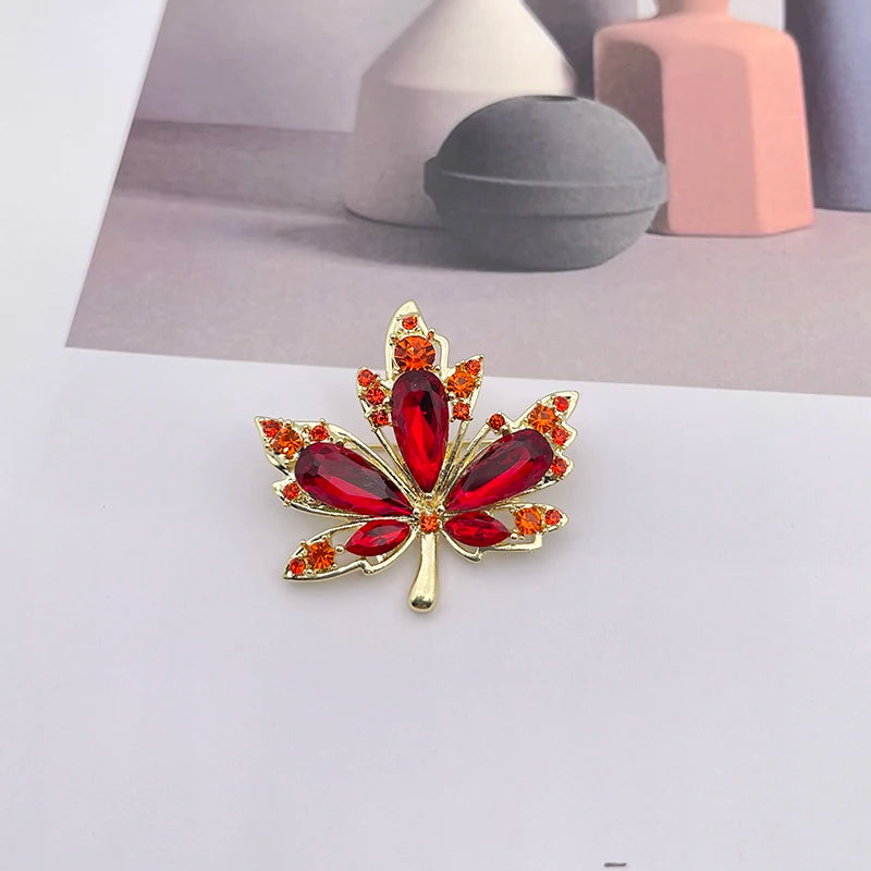 Blue Enamel Butterfly Brooch