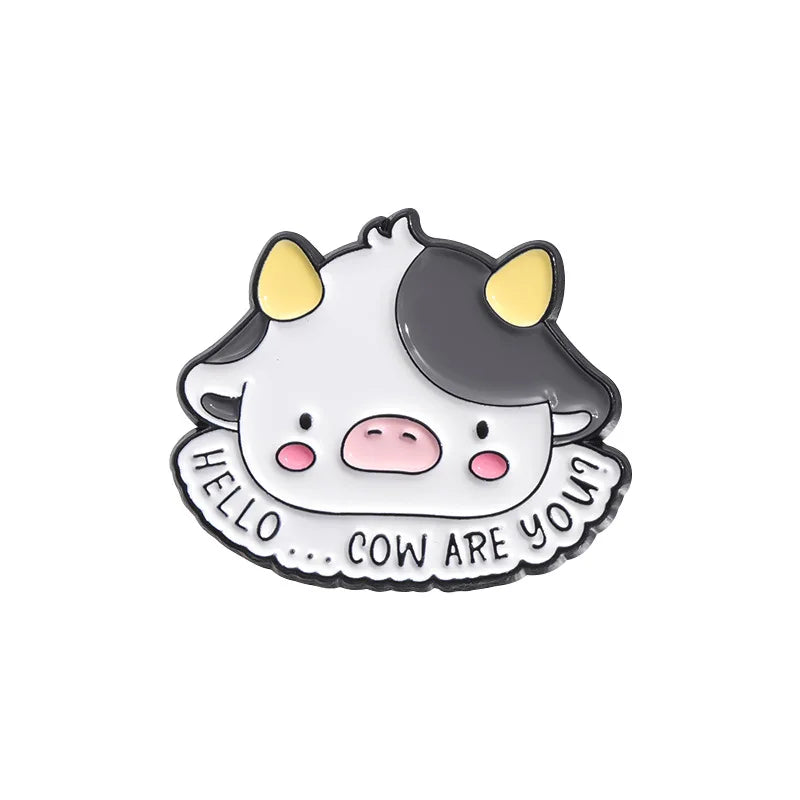 Frog, Rabbit & Duck Pins – Cute Animal Badges