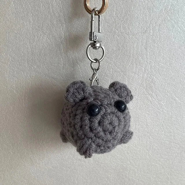 Sad Hamster Keychain for her