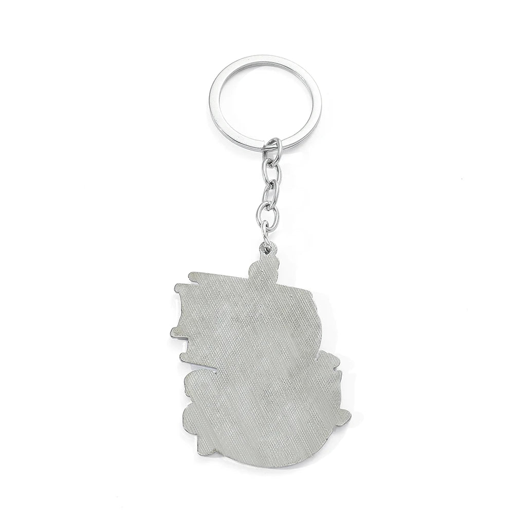 One Piece Luffy Pirate Keychain – Anime Metal Pendant Bag Charm Gift for Fans