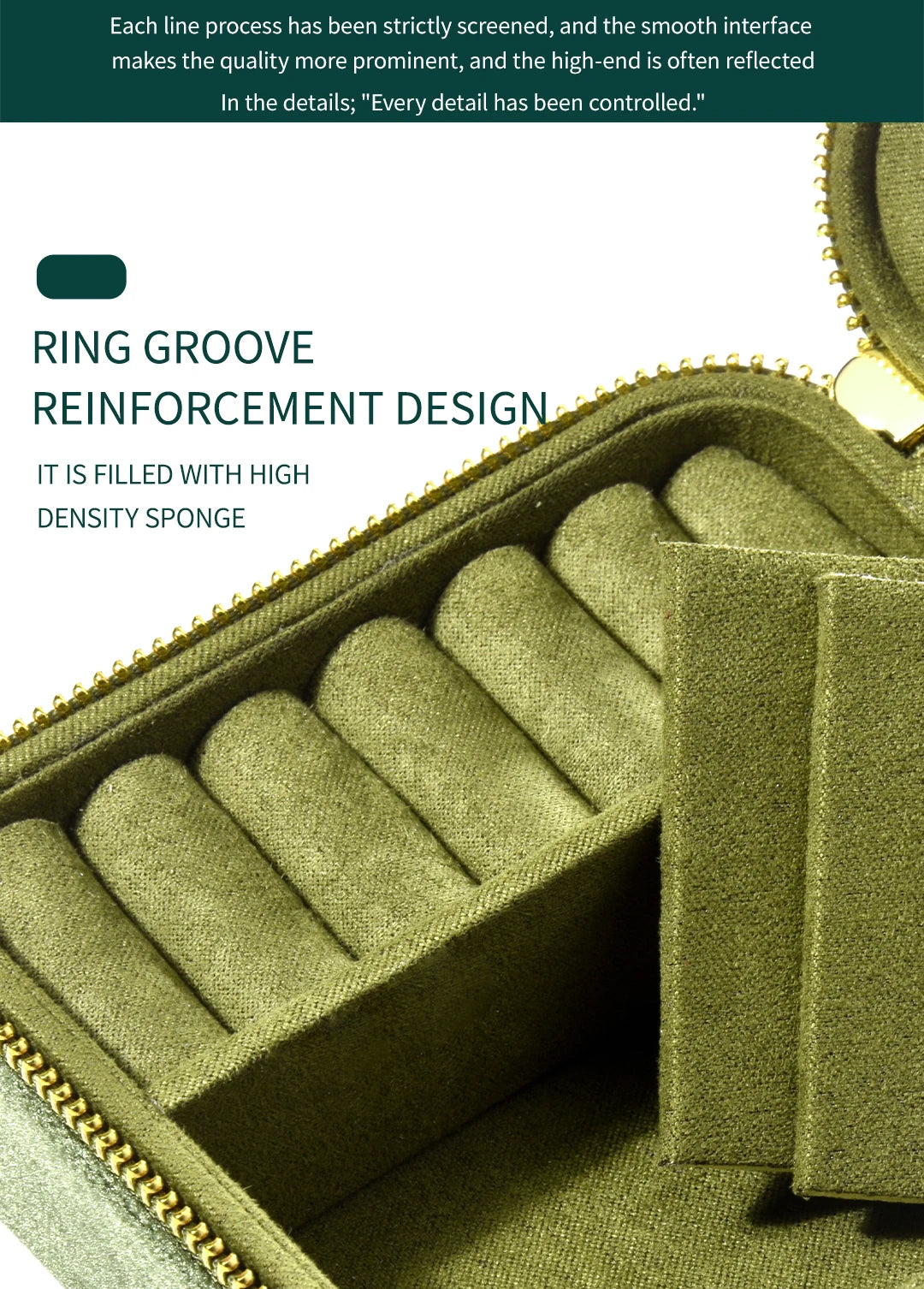 Vintage Velvet Jewelry Box