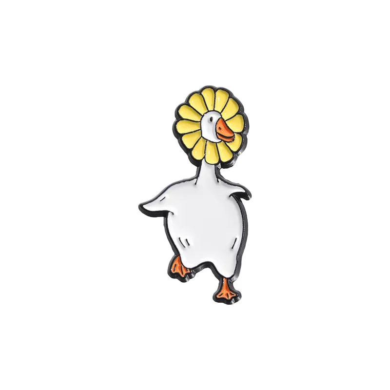 Frog, Rabbit & Duck Pins – Cute Animal Badges