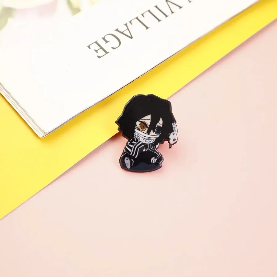 Demon Slayer Backpack & Clothes Pins – Anime Jewelry Gift