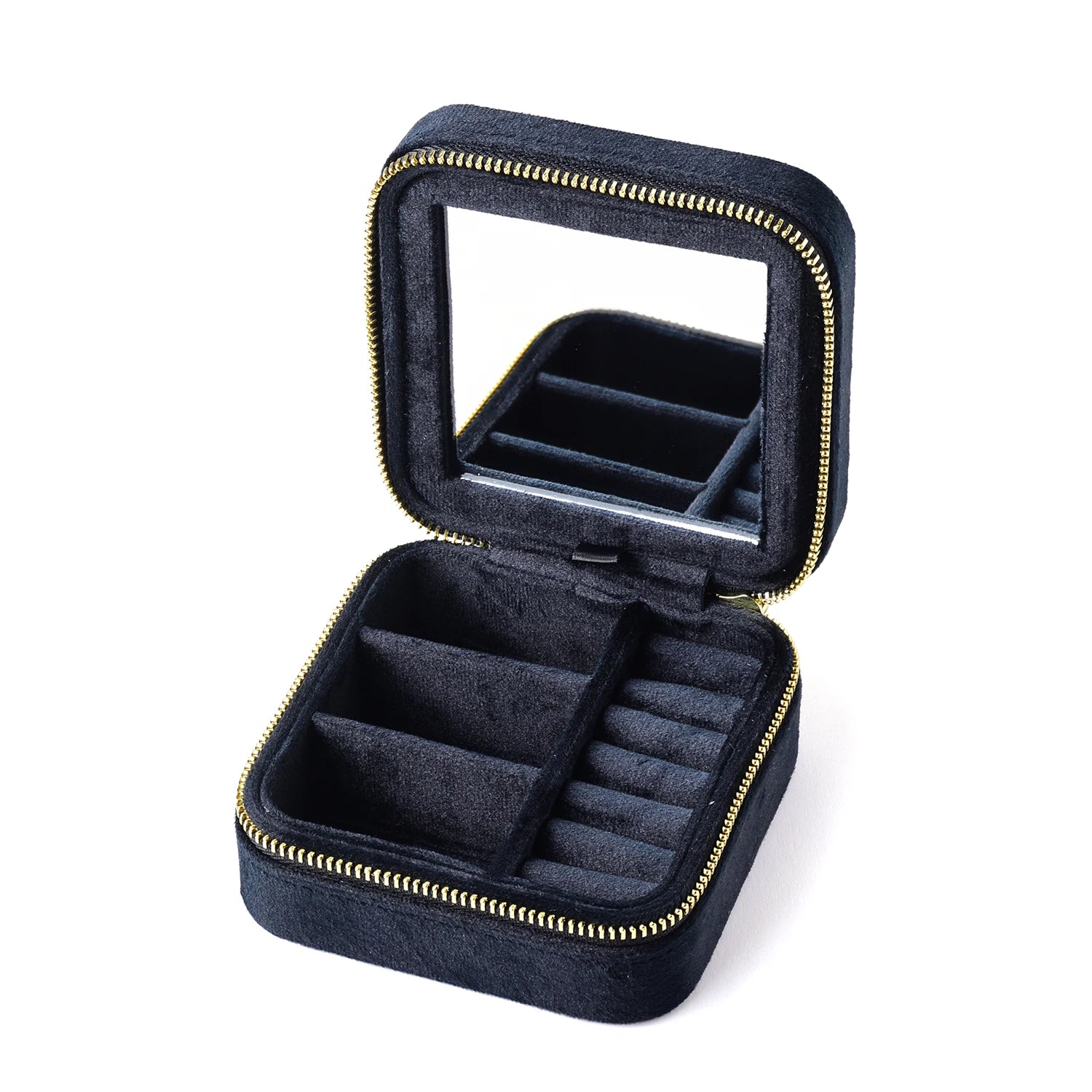 Vintage Velvet Jewelry Box