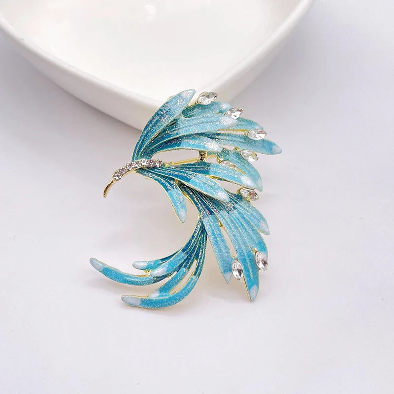 Flying Bird Brooch Pin