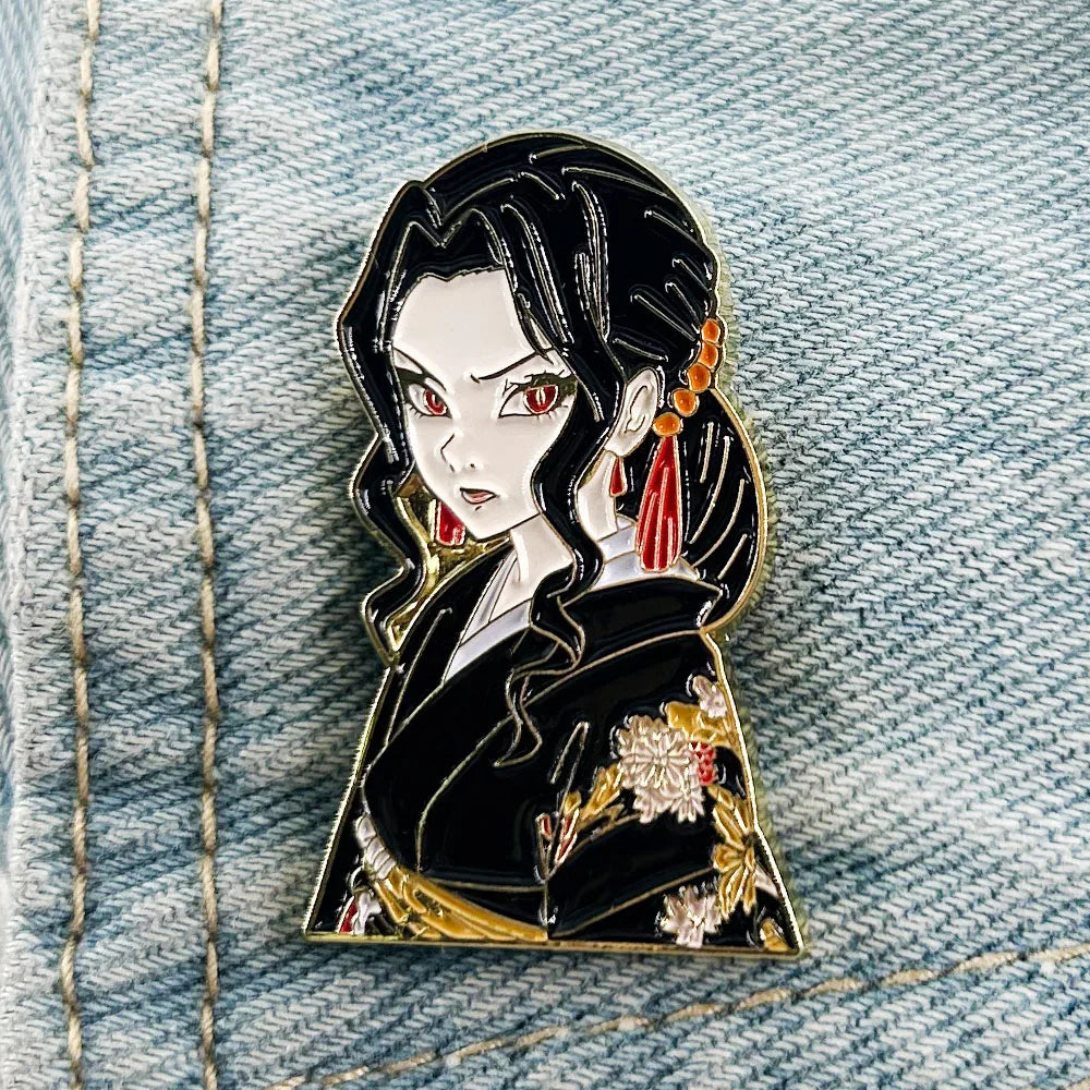 Muzan Kibutsuji Enamel Pin (demon slayer)