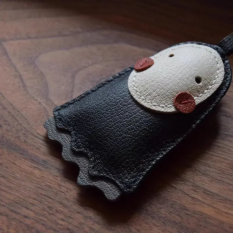 Leather Scarecrow Pendant – Bag & Car Charm