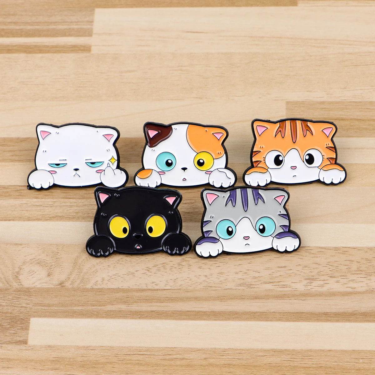 Cat Lover Enamel Pin – Fun Gift Jewelry