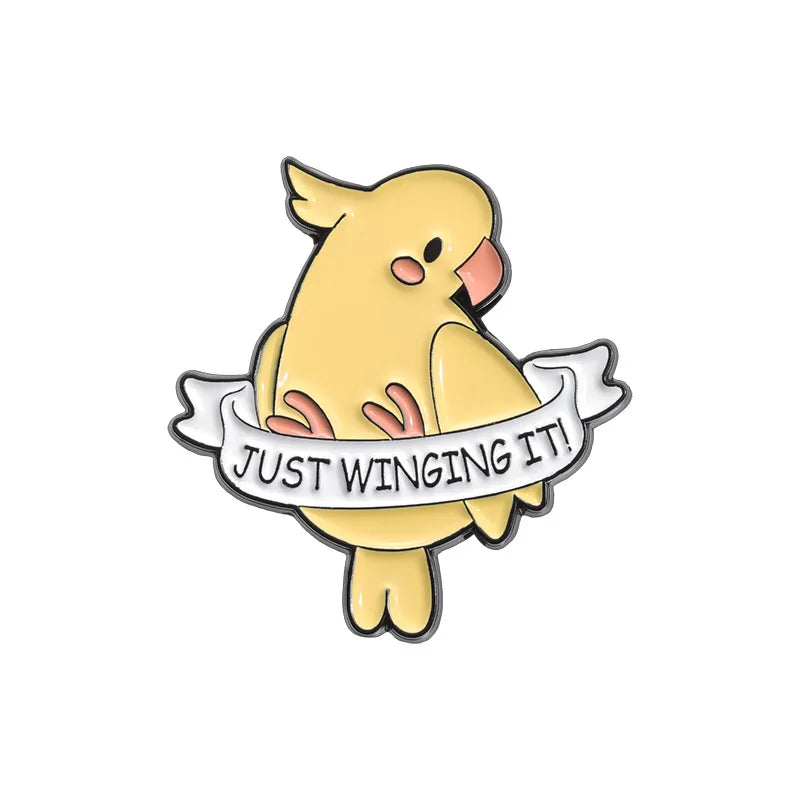 Frog, Rabbit & Duck Pins – Cute Animal Badges