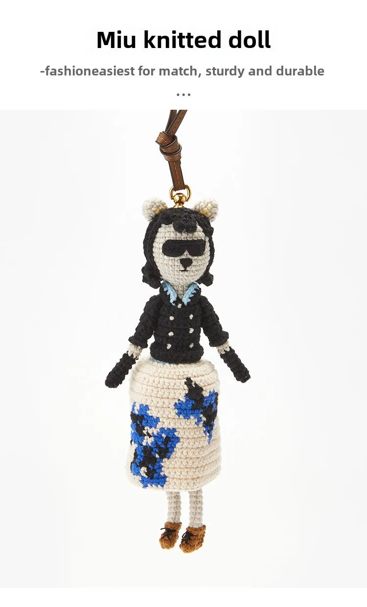 Knit Doll Pendant – Adorable Bag Accessory