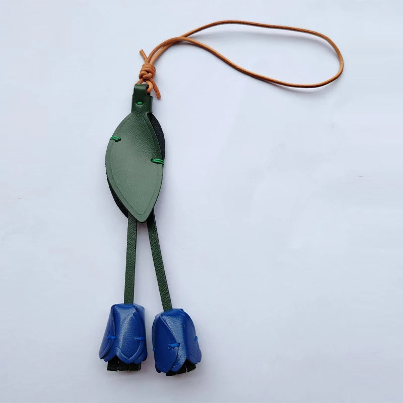 “She Blooms” Tulip Keychain