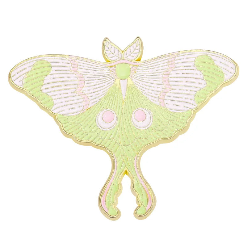 Colorful Butterfly Enamel Pin – Cute Insect Brooch