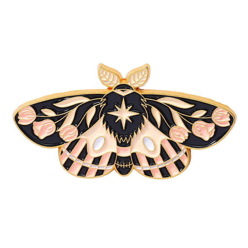 Colorful Butterfly & Dragonfly Badge