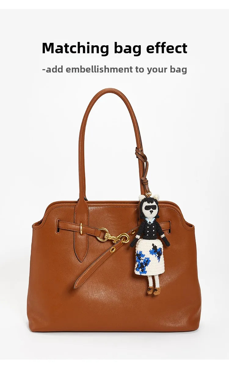 Knit Doll Pendant – Adorable Bag Accessory