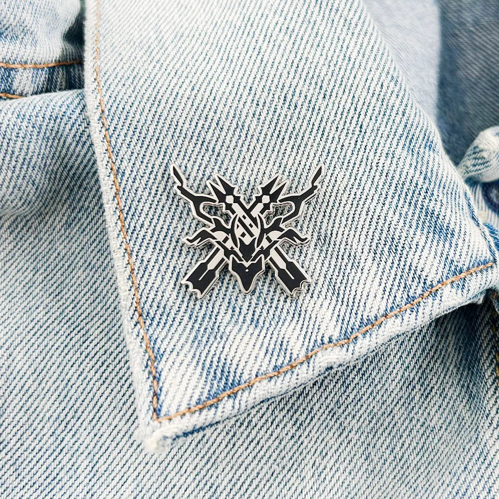 The Hunt Emblem Enamel Pin – Honkai Star Rail Game Badge for Fans & Cosplayers