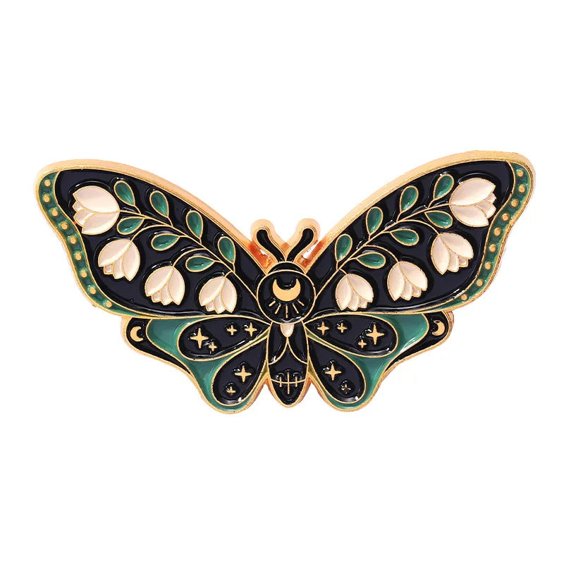 Colorful Butterfly & Dragonfly Badge
