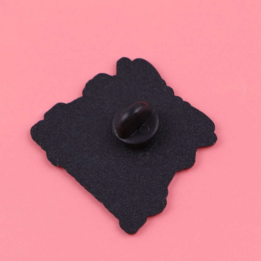 Feminist Witch Enamel Pin – Funny Brooch Badge