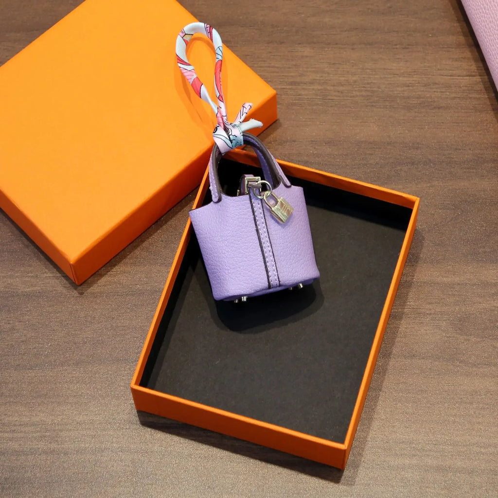 Mini Basket Leather Pouch – 2025 Lightweight Daily Bag