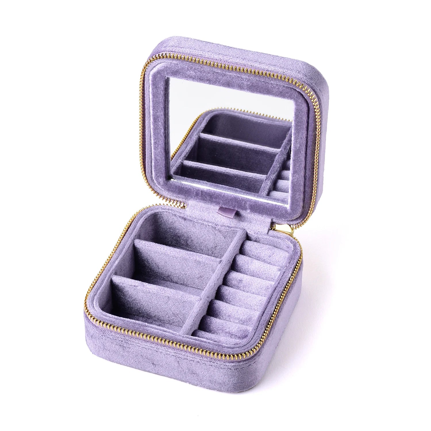 Vintage Velvet Jewelry Box