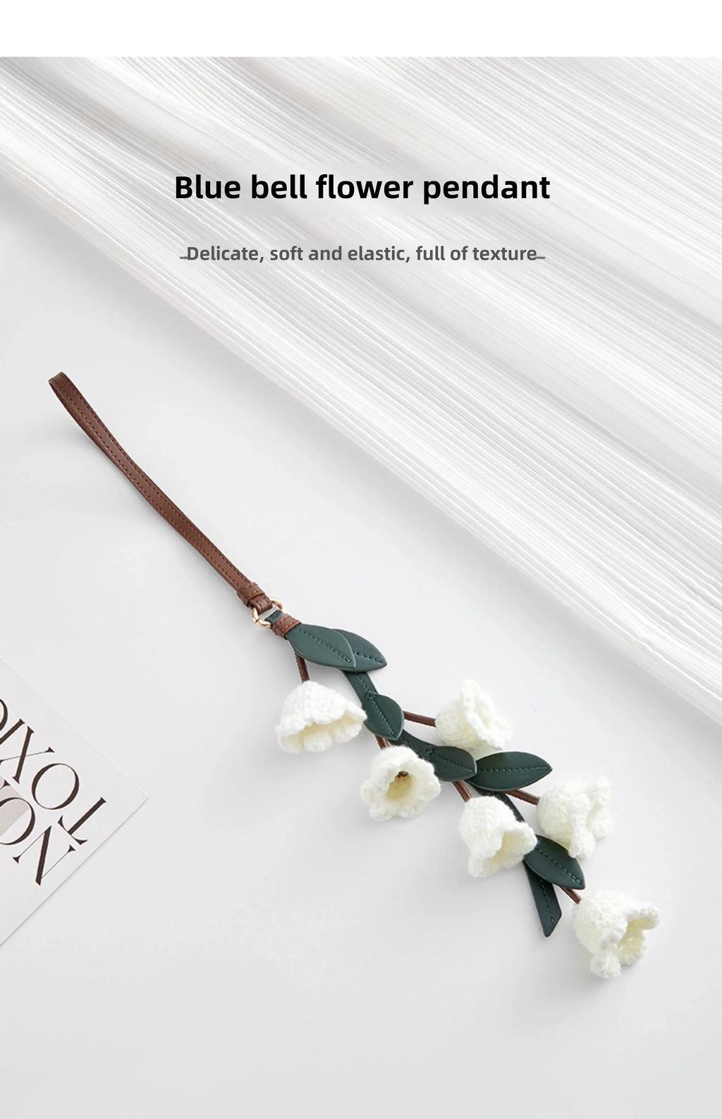 Lily of the Valley Bag Pendant