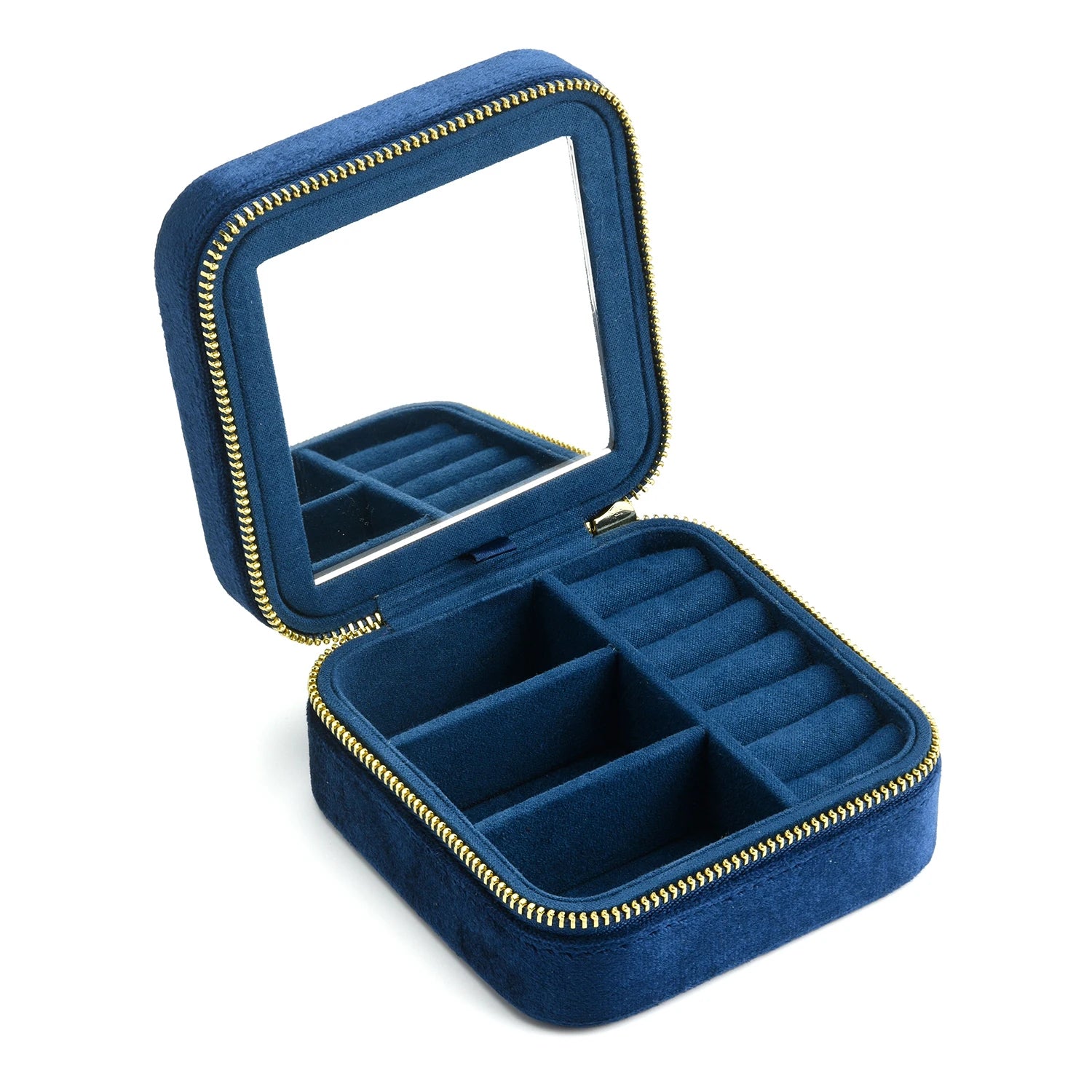 Vintage Velvet Jewelry Box