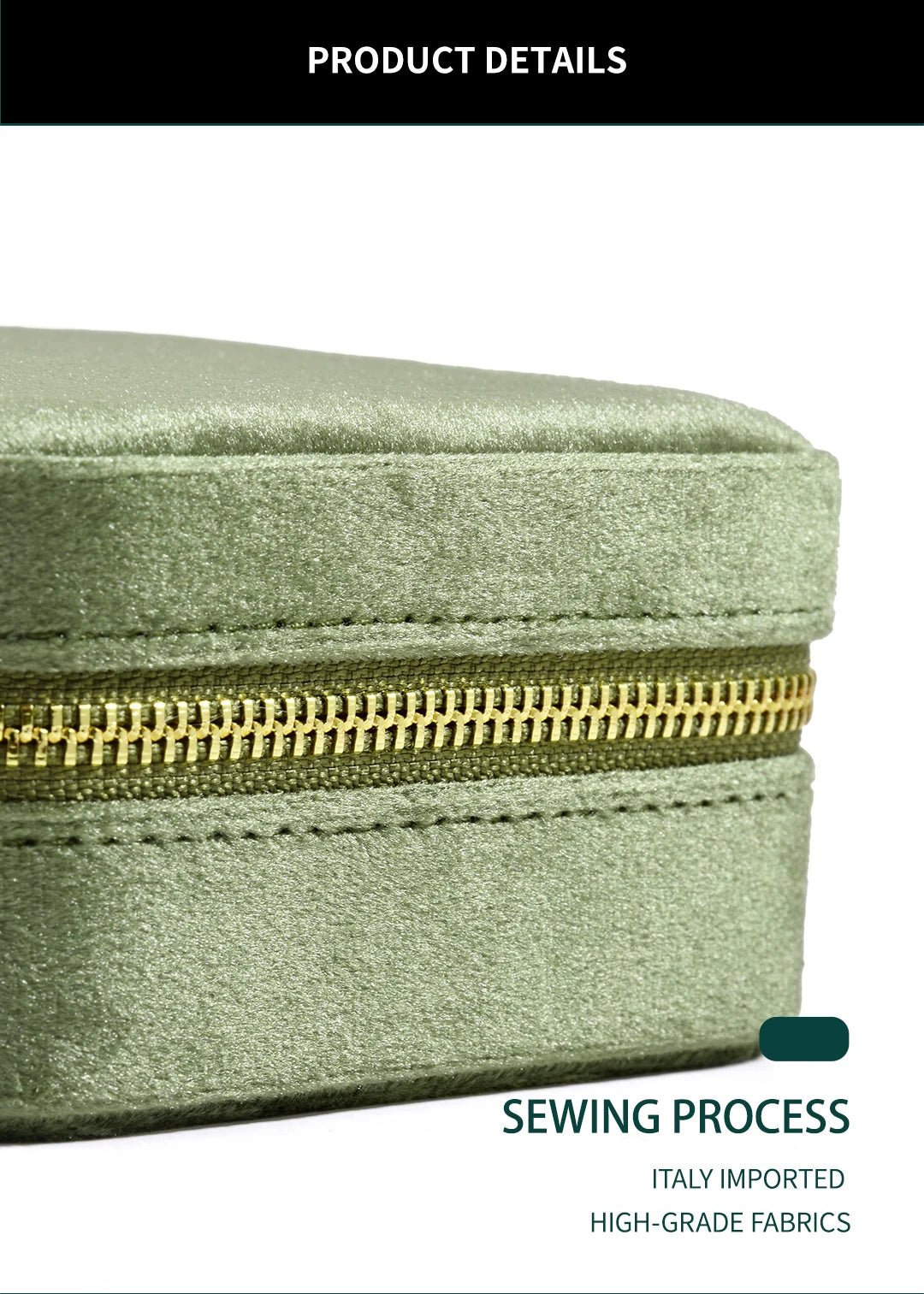 Vintage Velvet Jewelry Box