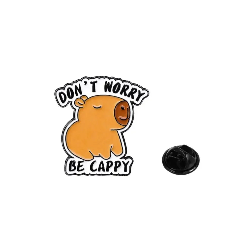 Capybara & Dolphin Brooch – Cute Bag Charm