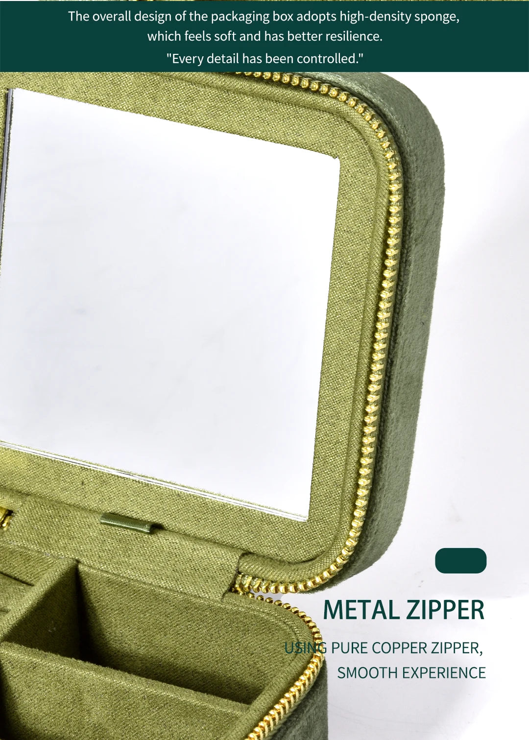 Vintage Velvet Jewelry Box