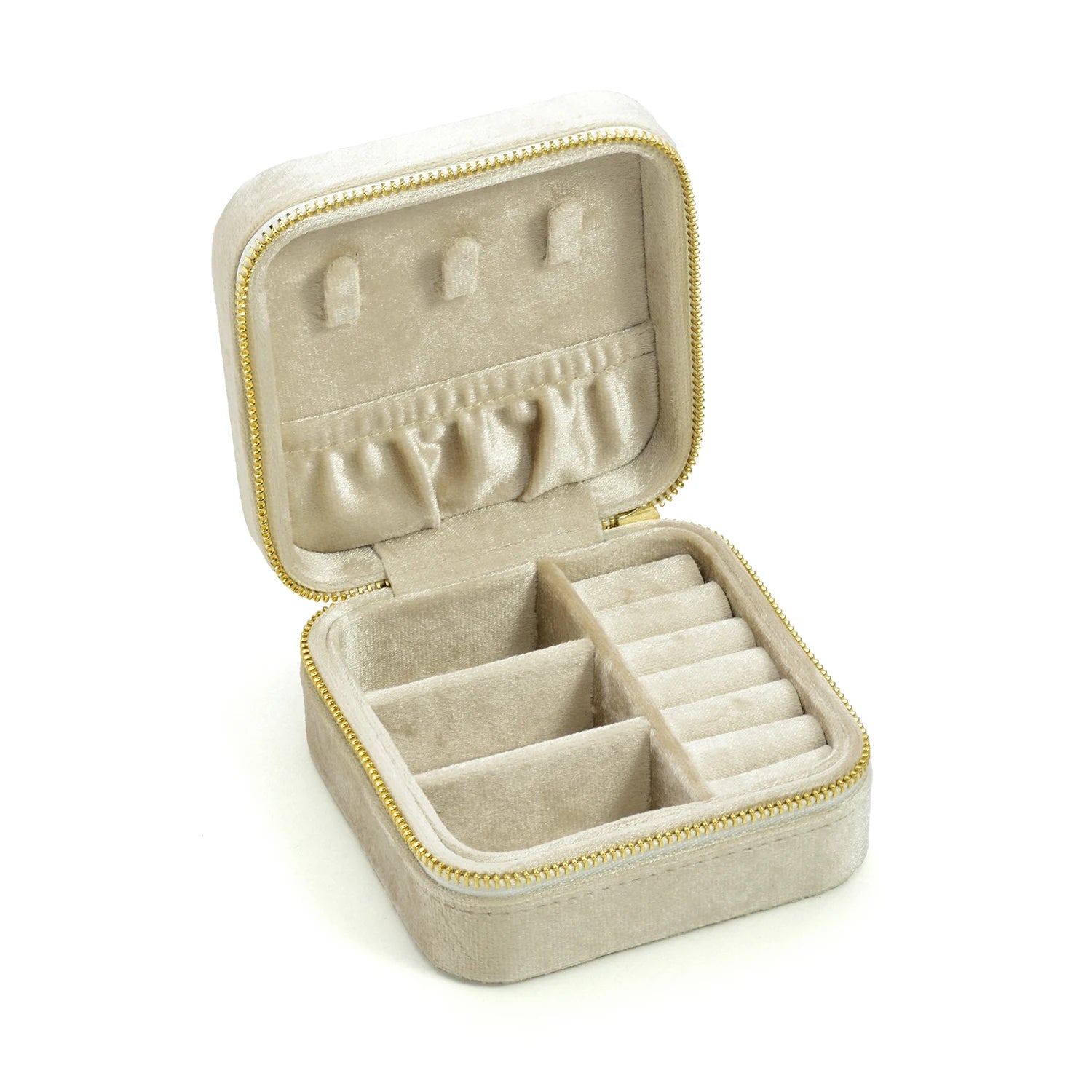 Vintage Velvet Jewelry Box