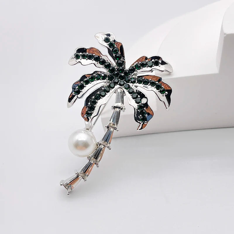 Sparkling Peony Brooch Jewelry