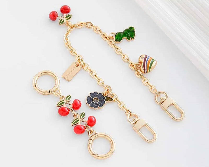 Cherry Shoulder Strap Chain – Bag Accessory